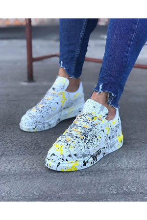Yellow Men's Casual Shoes - Wagoon WG501