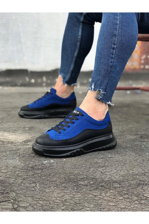 Coal Blue Men's Shoes by Wagoon WG507