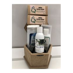 مجموعة العناية بالشعر المصنوعة يدويًا من القطران الطبيعي - 5 قطع - 760 مل