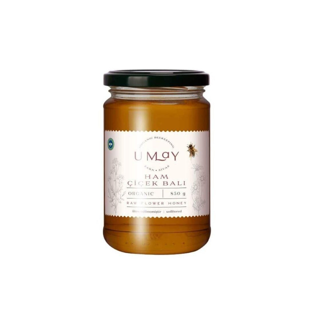 عسل زهور طبيعي خام 850 جرام حلاوة طبيعية ونقية