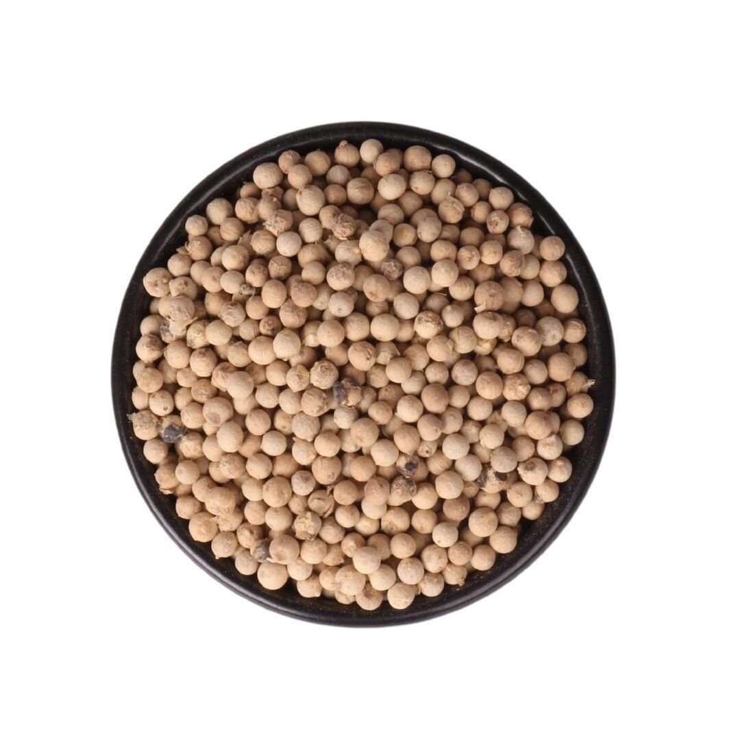 White Pepper Whole Grains 100g Fresh Aromatic Spice