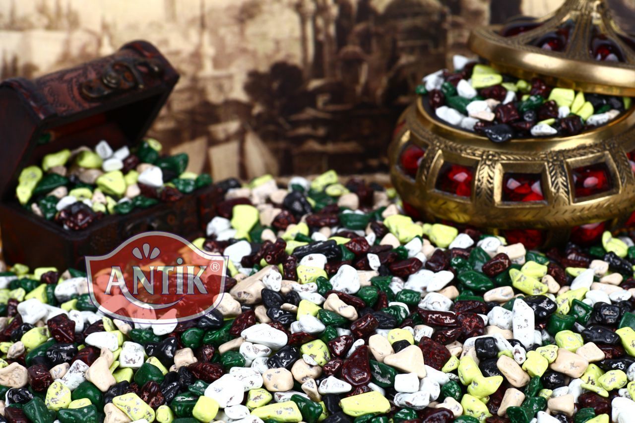 حصى مزخرفة طبيعية بوزن 3 كجم لتجميل الحدائق والمناظر الطبيعية