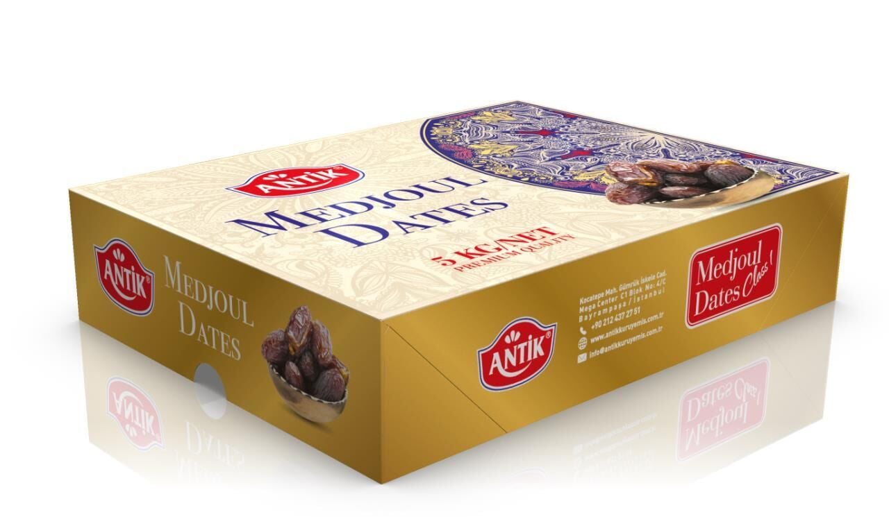 تمر ذهب القدس 5 كجم دفعة طاقة طبيعية مذاق حلو