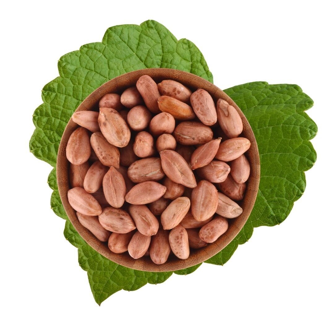 حبوب الفول السوداني الخام 500 جرام لتعزيز الطاقة الطبيعية