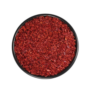 رقائق الفلفل الأحمر الحارة لحرارة لذيذة