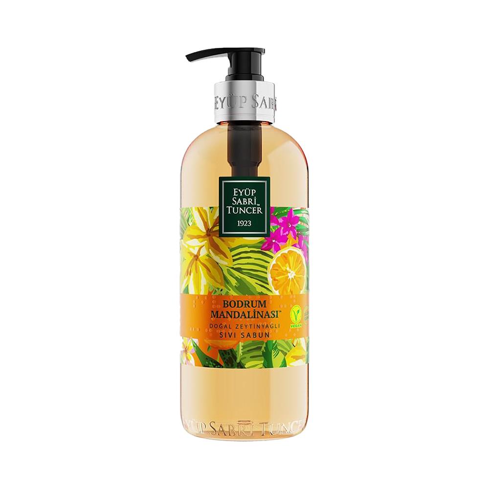 Mandarin Olive Oil Liquid Soap by Bodrum