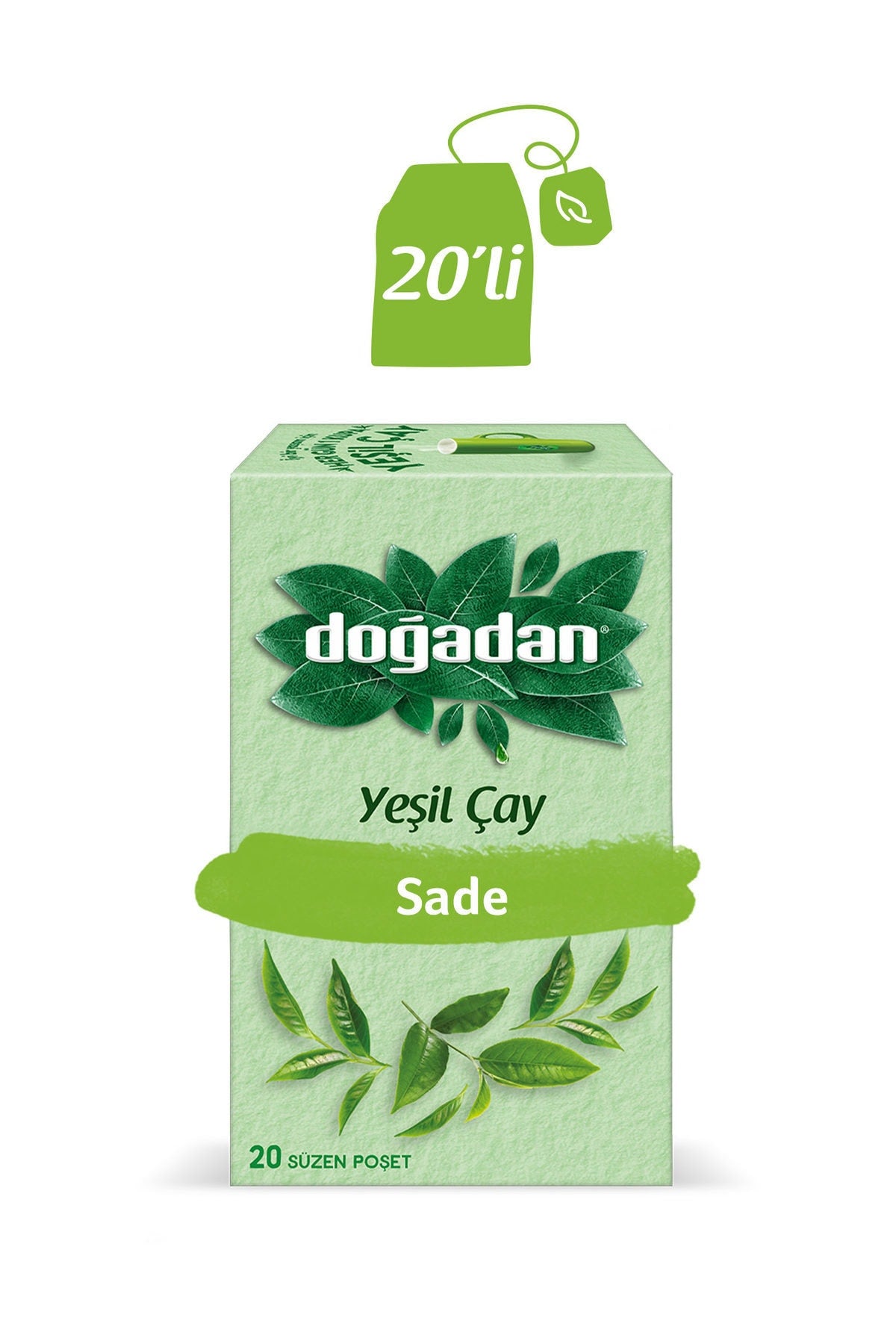 شاي أخضر طبيعي منعش من دوغادان 20 كيس