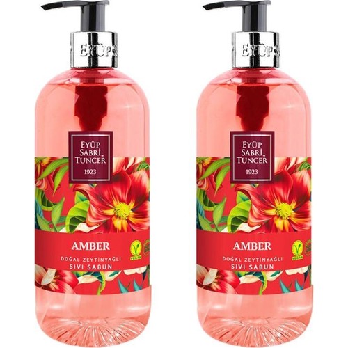 Amber Liquid Soap Duo: Cleansing & Care