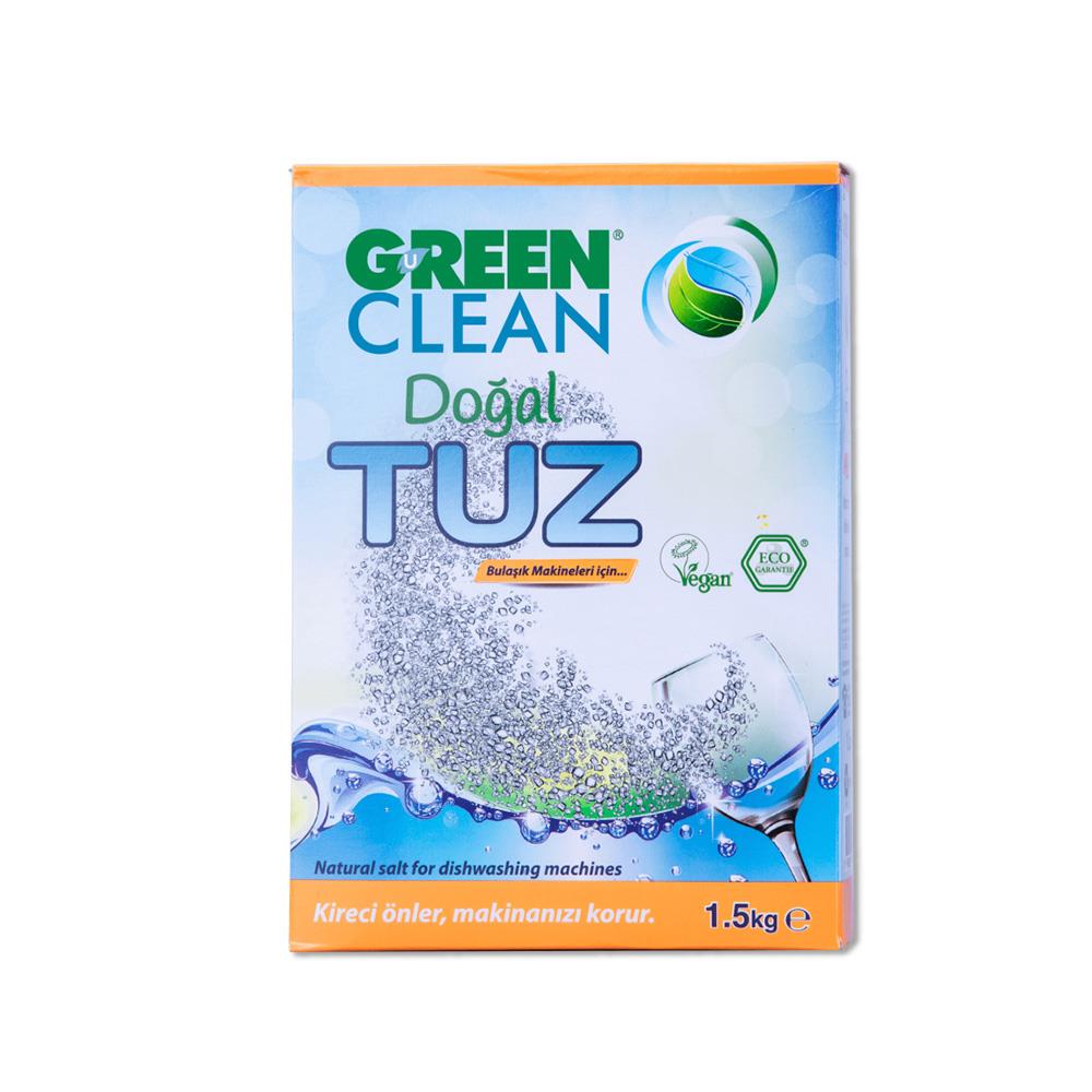 YuGreen Natural Dishwasher Salt: Shiny & Clean