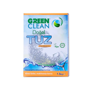YuGreen Natural Dishwasher Salt: Shiny & Clean
