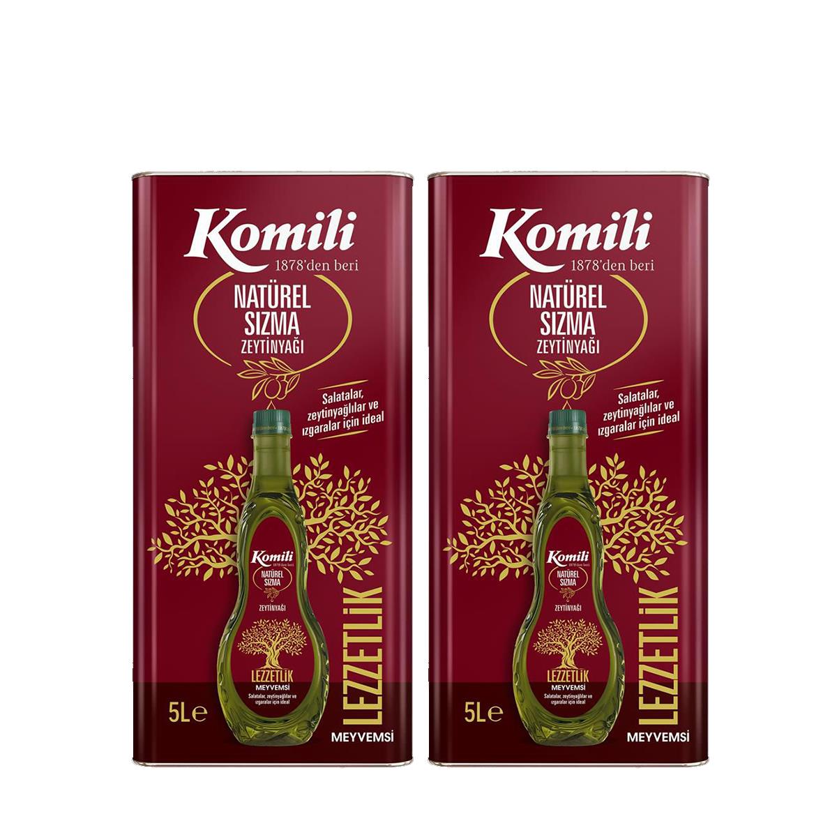 زيت زيتون بكر ممتاز في عبوة معدنية عملية