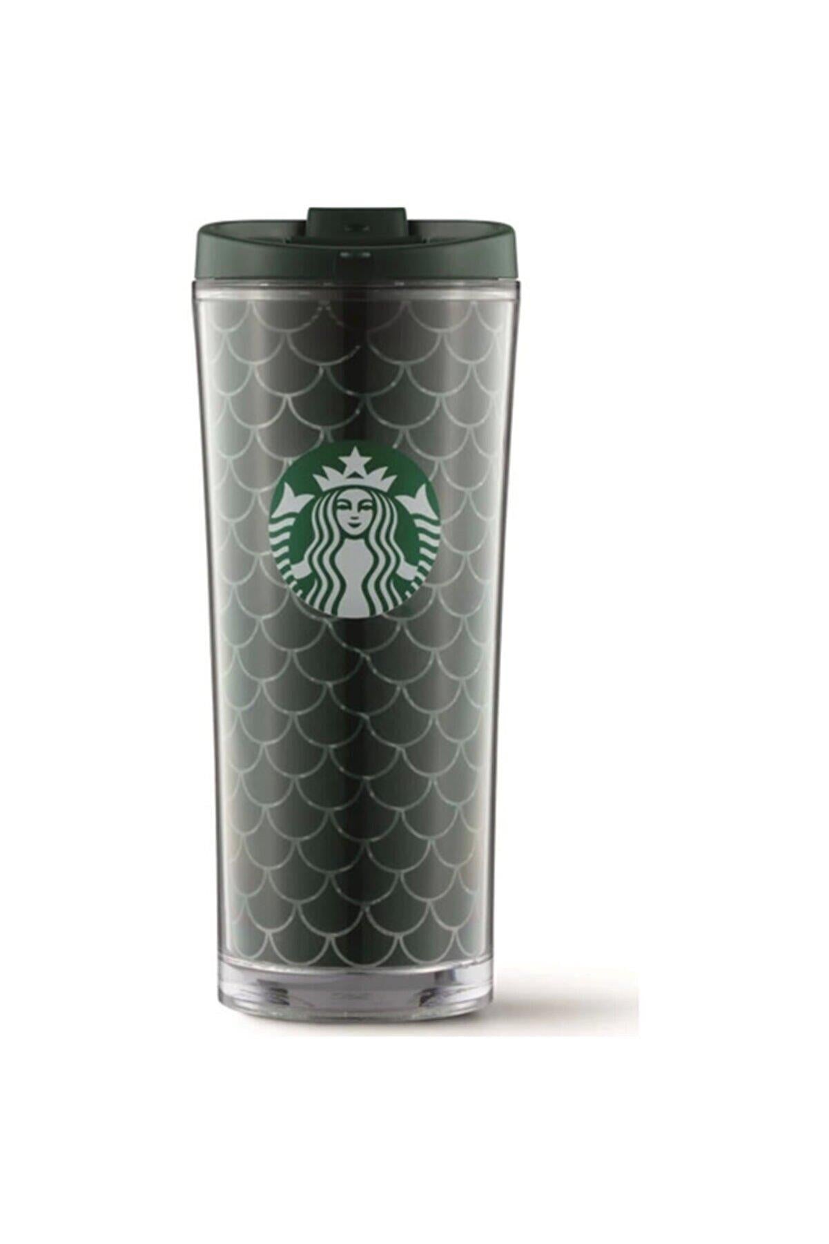 Starbucks Green Clear Thermal Flask