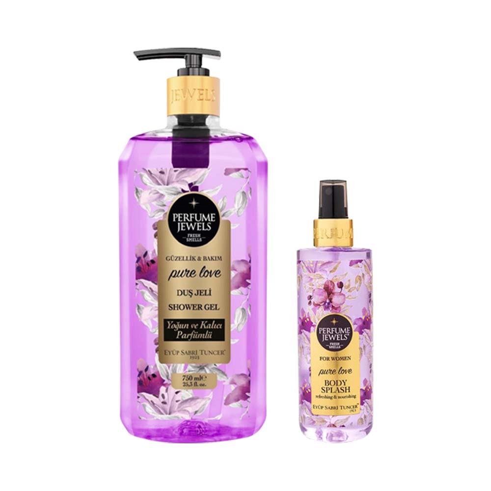 Eau Sabri Tounjer: مجموعة الاستحمام والجسم للحب النقي والعناية الفائقة