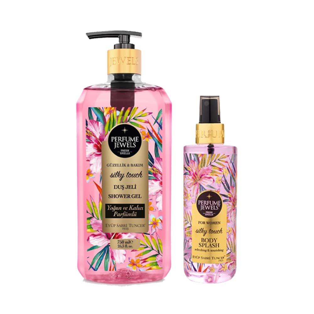 جل وكريم الجسم توينجر سيلك تاتش للاستحمام والجسم