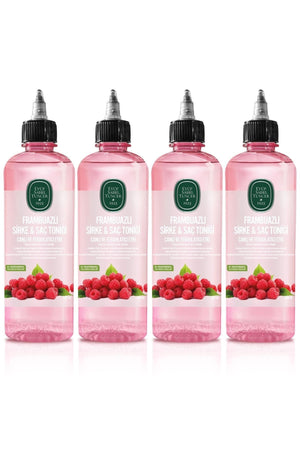 تونيك خل الشعر بالتوت لتقوية وتلميع الشعر - عبوة متعددة