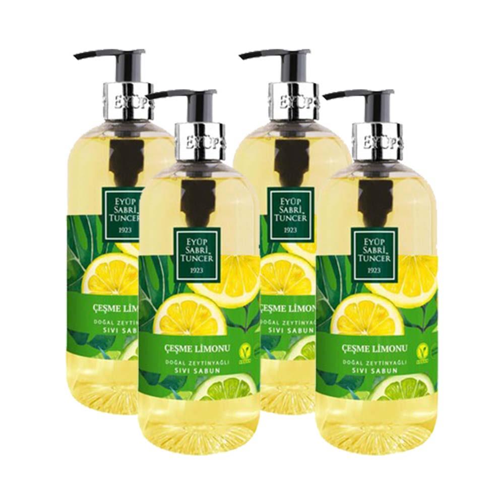صابون سائل برائحة الليمون الطبيعي للعناية المنعشة بالبشرة