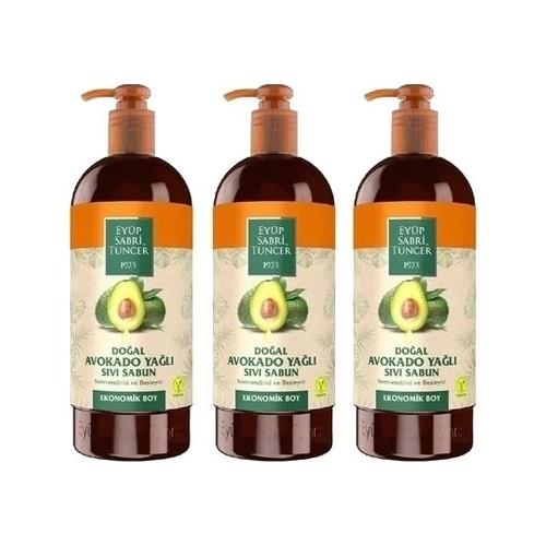 Avocado Oil Natural Liquid Soap - 3 Pack