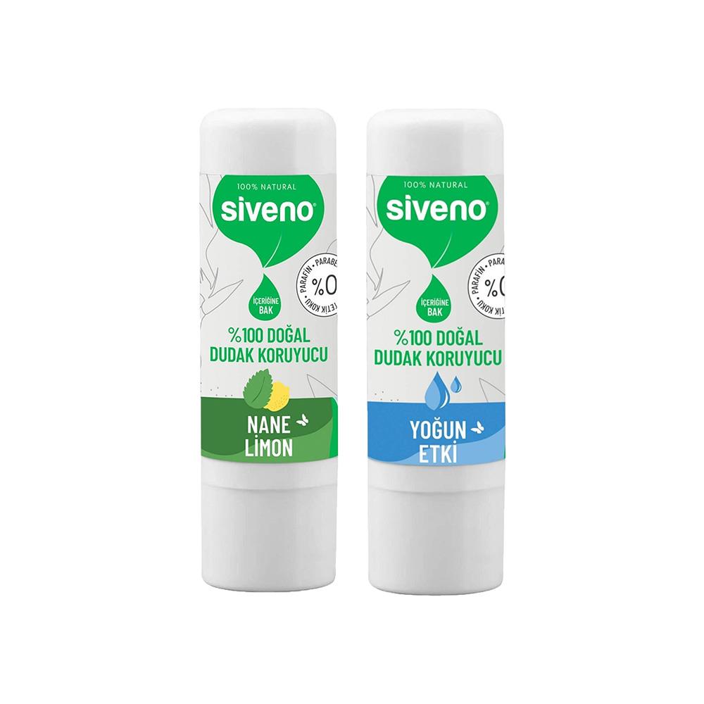 مرطب الشفاه بالنعناع والليمون من سيفينو لترطيب فوري