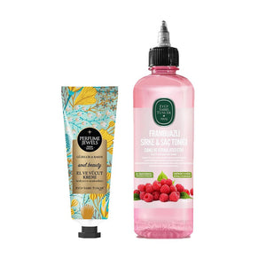 مقوي الشعر وملمعه بالخل والتفاح وبلسمك