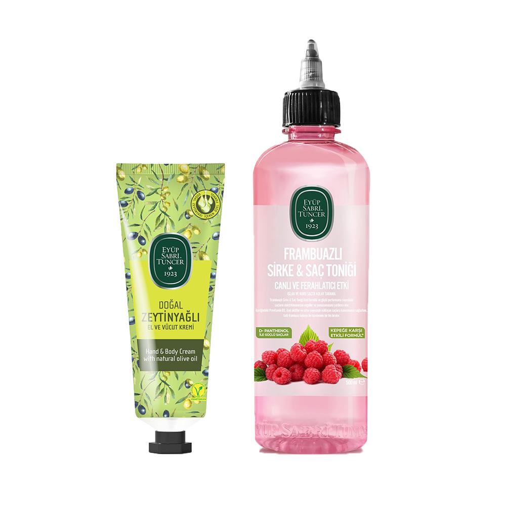 مقوي الشعر وملمعه بخل التفاح والفراولة 500 مل