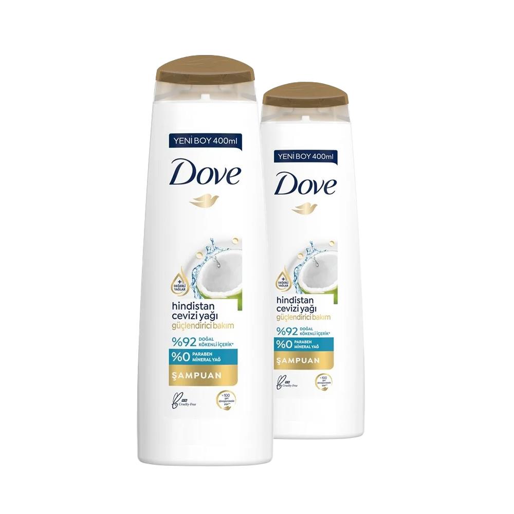 Dove Coconut Oil Strengthening Shampoo for Intensive Care