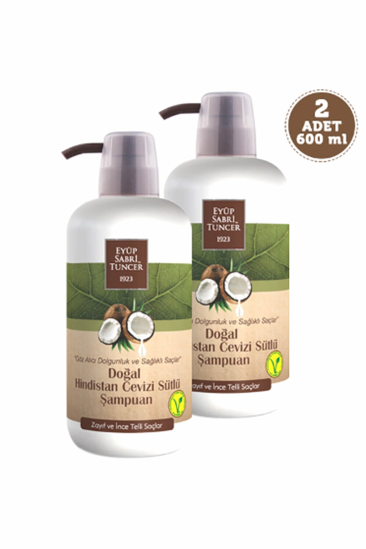 Coconut Nourish Shine Natural Shampoo