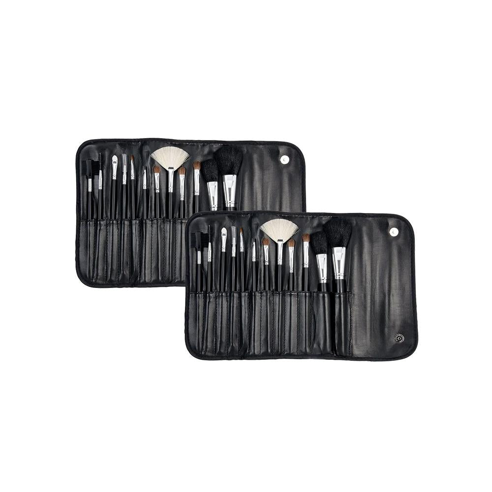 مجموعة فرش مكياج الوجه الكامل الفاخرة من ليونيس