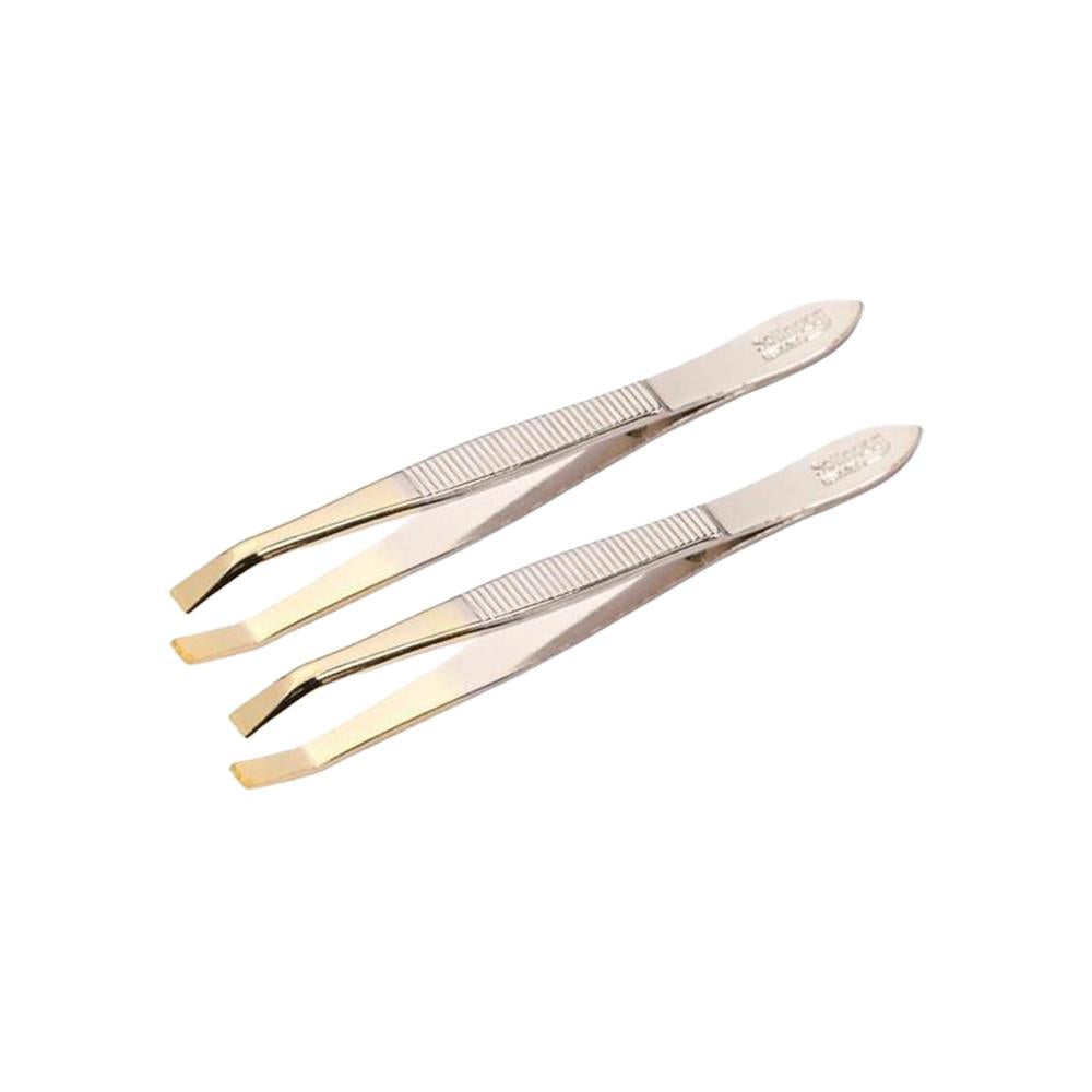 ملقاط الحواجب الجراحي الدقيق من الفولاذ - زوج