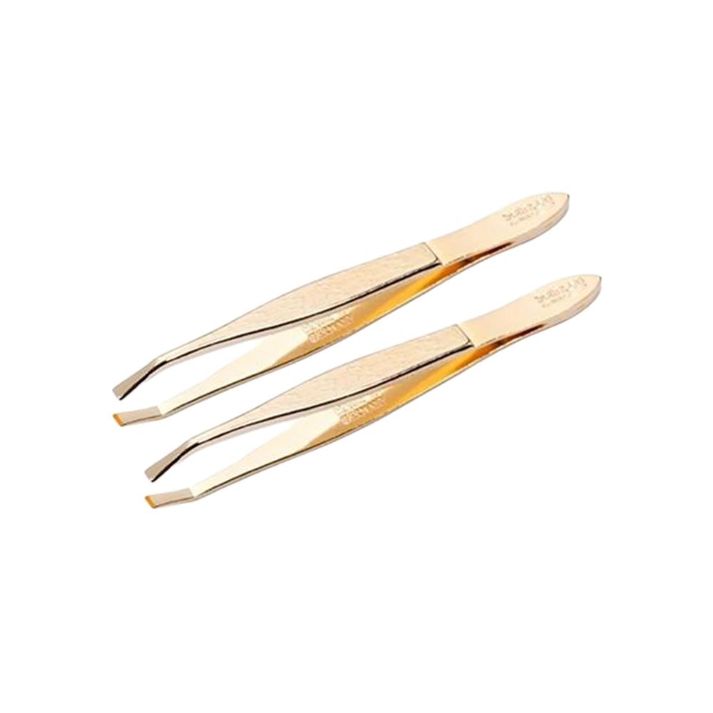 ملقط سولينجن دقيق للغاية مزدوج الدقة للشعر الرفيع