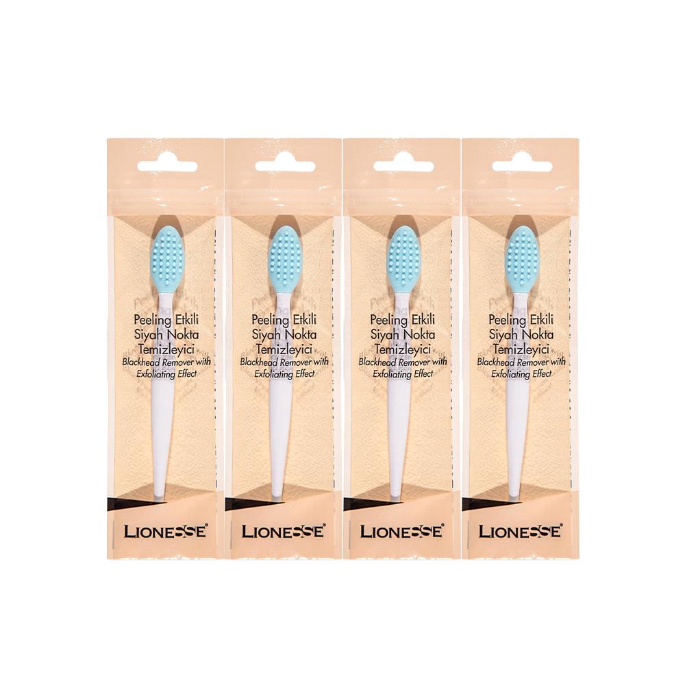 منظف الرؤوس السوداء من كيراستاس بالسيليكون ×4