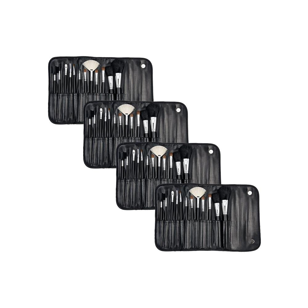 طقم فرش مكياج لوكس ليون من 4 قطع