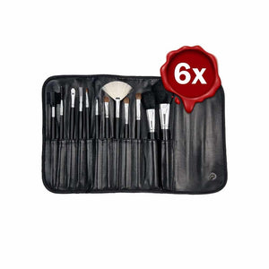 Lyonis Makeup Brush Set by Targo - 6pc Professional Beauty
