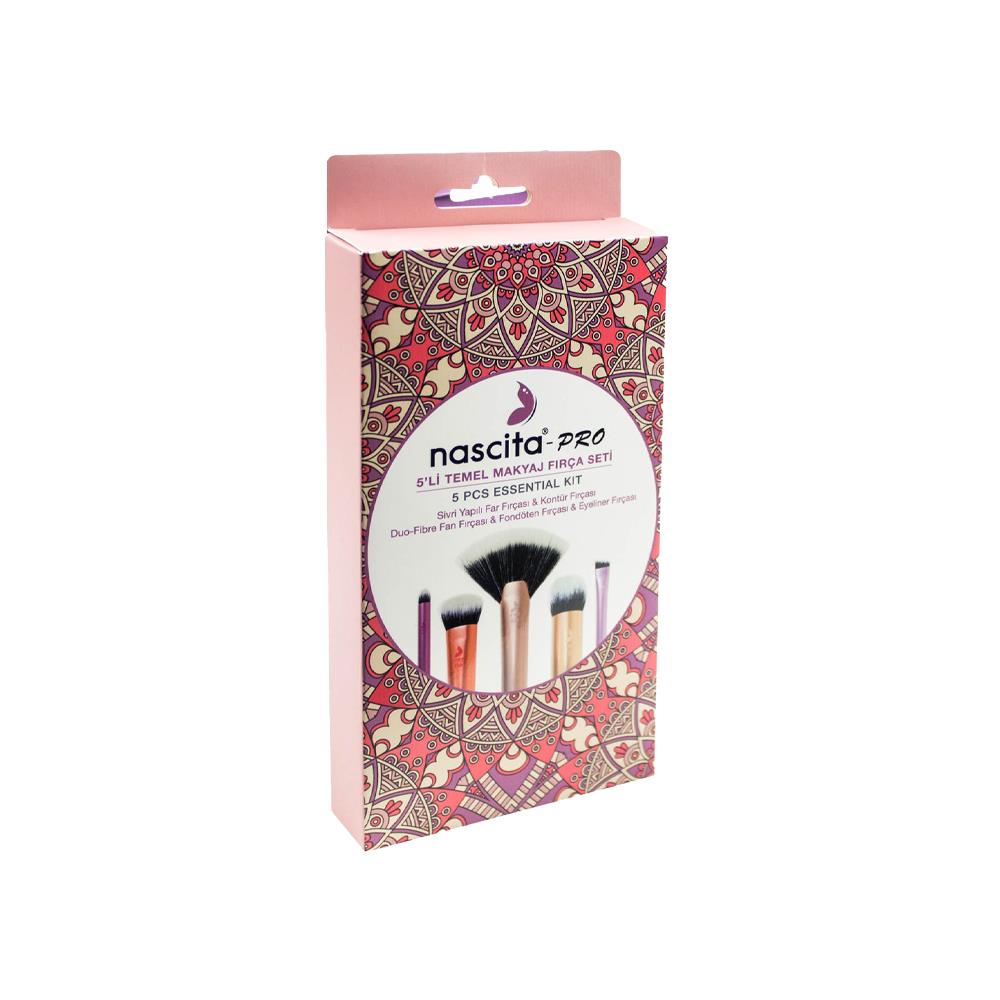 مجموعة فراشي الوجه الأساسية المكونة من 5 قطع