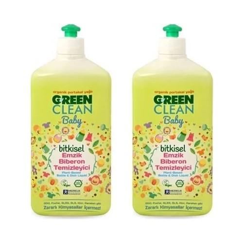 Organic Baby Bottle & Nipple Cleaner - Twin Pack
