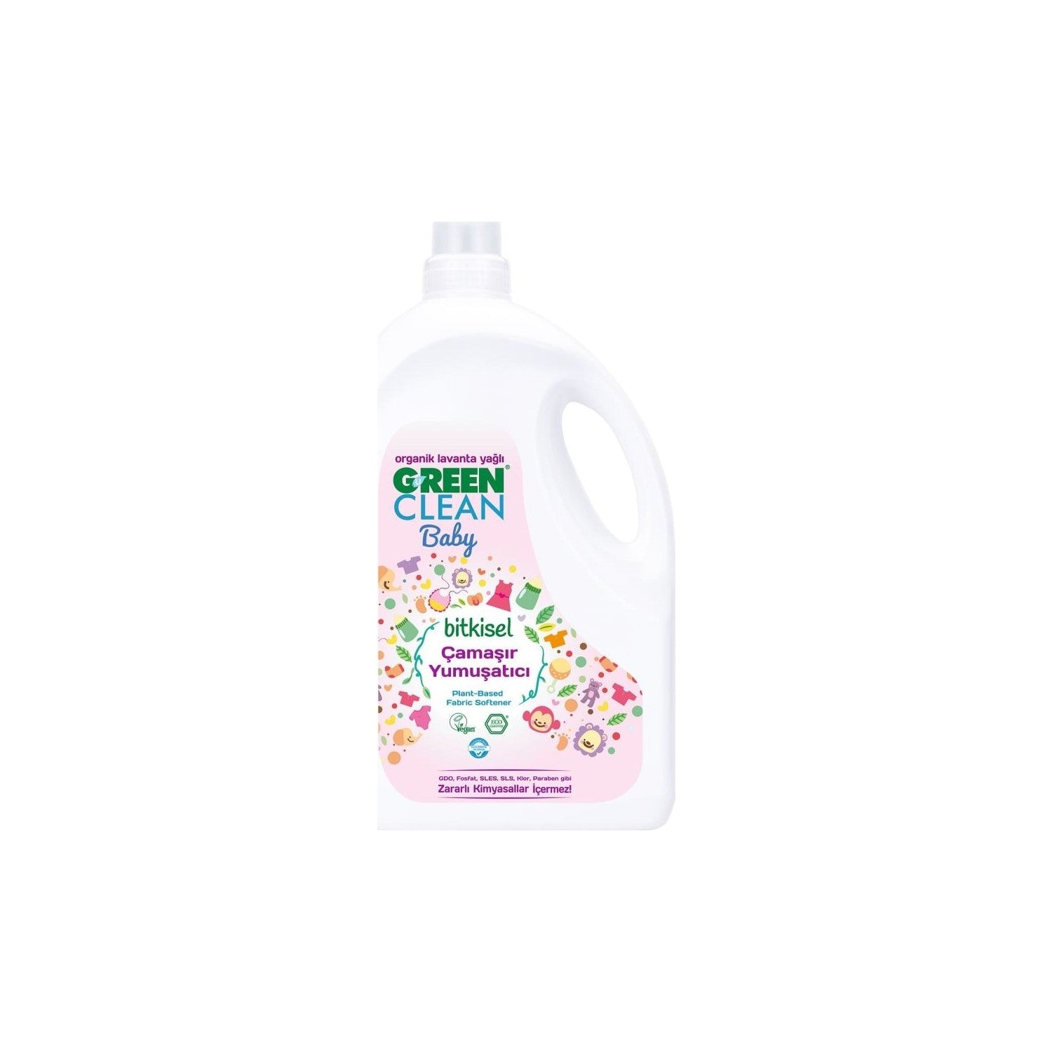 Green Veggie Baby Fabric Softener, Gentle & Safe
