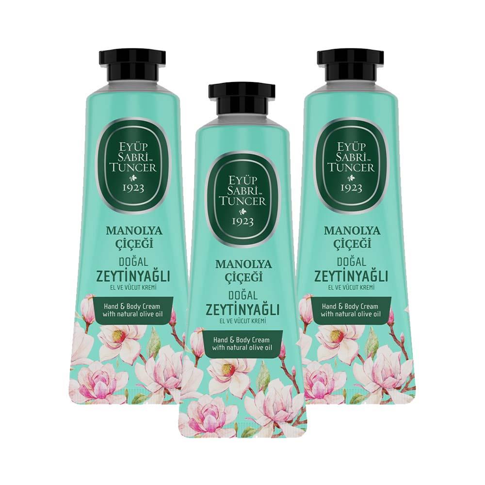 Magnolia Scented Body Cream - 3 Pack