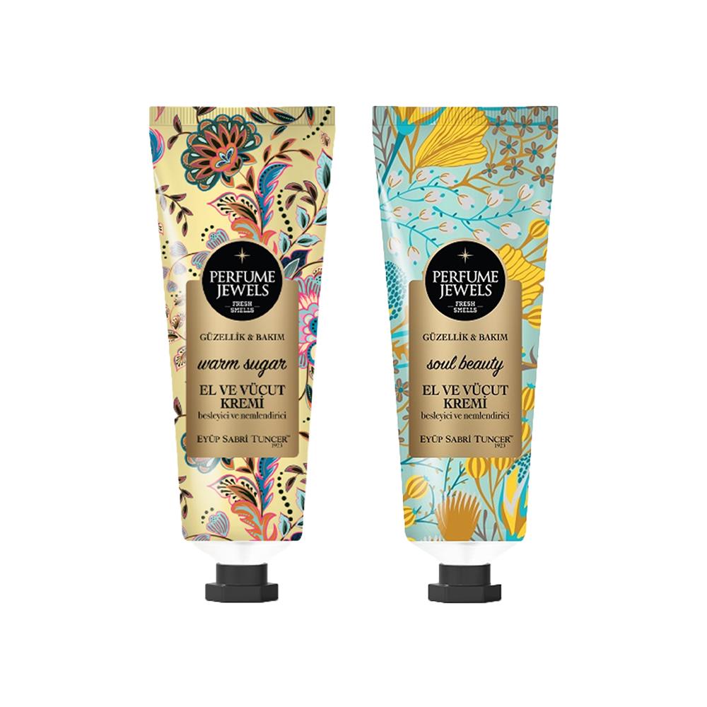 كريم السكر الدافئ لليدين والجسم للعناية الفورية