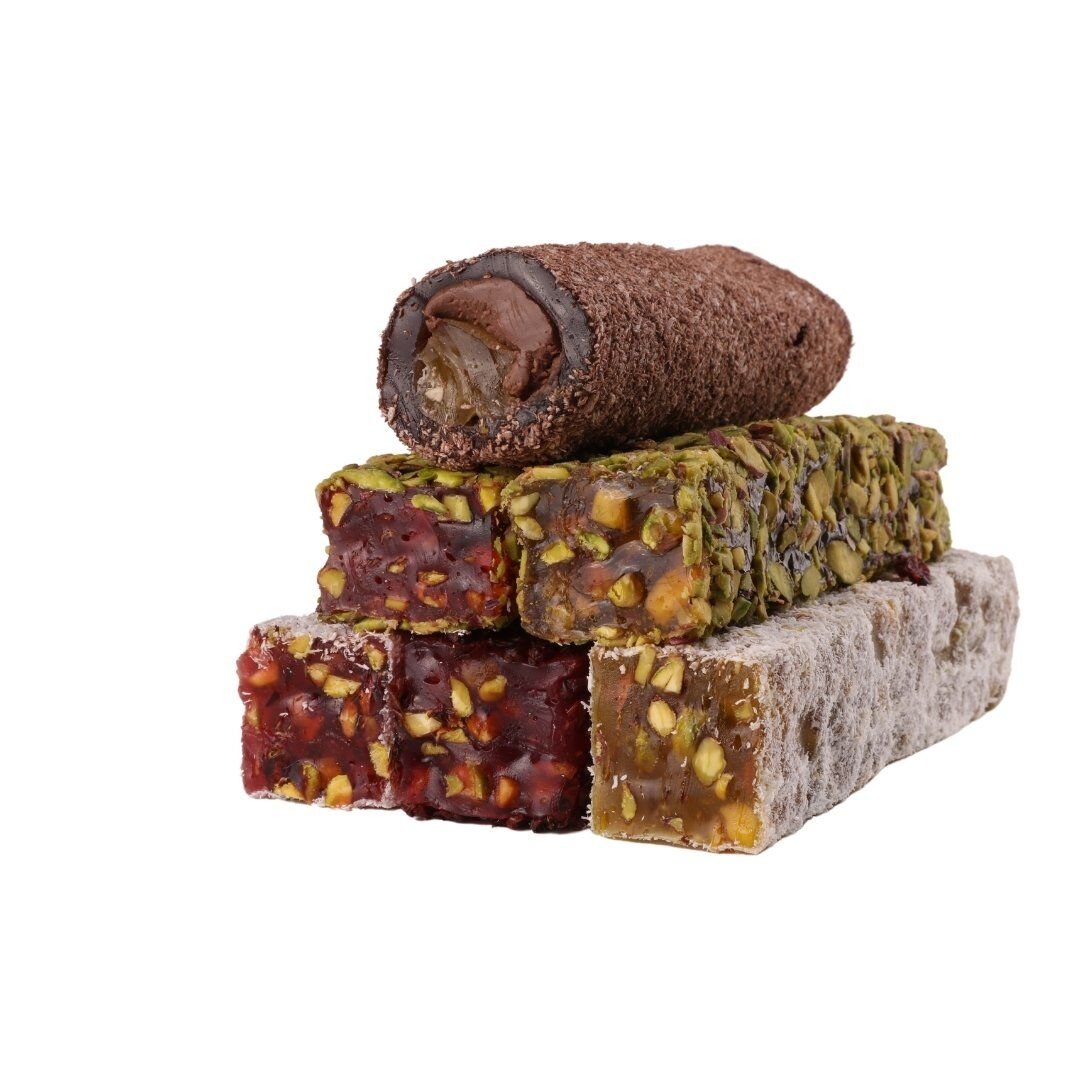 مزيج من الهدايا من الحلقوم التركي 500 غرام - حلوى لذيذة