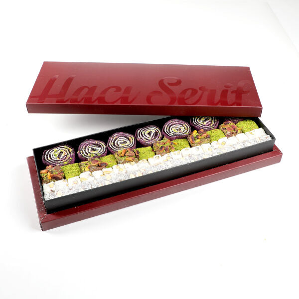 صندوق بهجة السلطان: بقلاوة وراحة حلقوم تركية محمصة مرتين 800 غرام