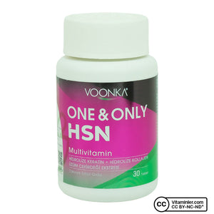 فيتامينات متعددة HSN حبة واحدة فقط 30 قرصًا