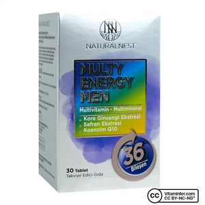 Multy Energy للرجال 30 قرصًا