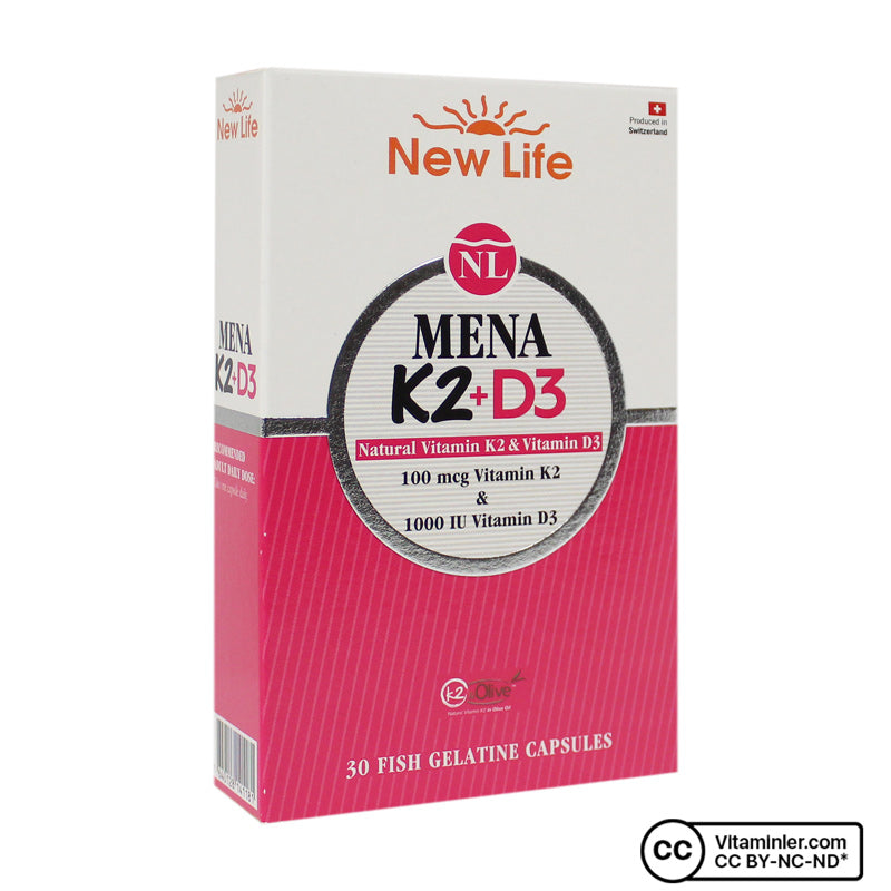 فيتامين K2 + D3 30 كبسولة