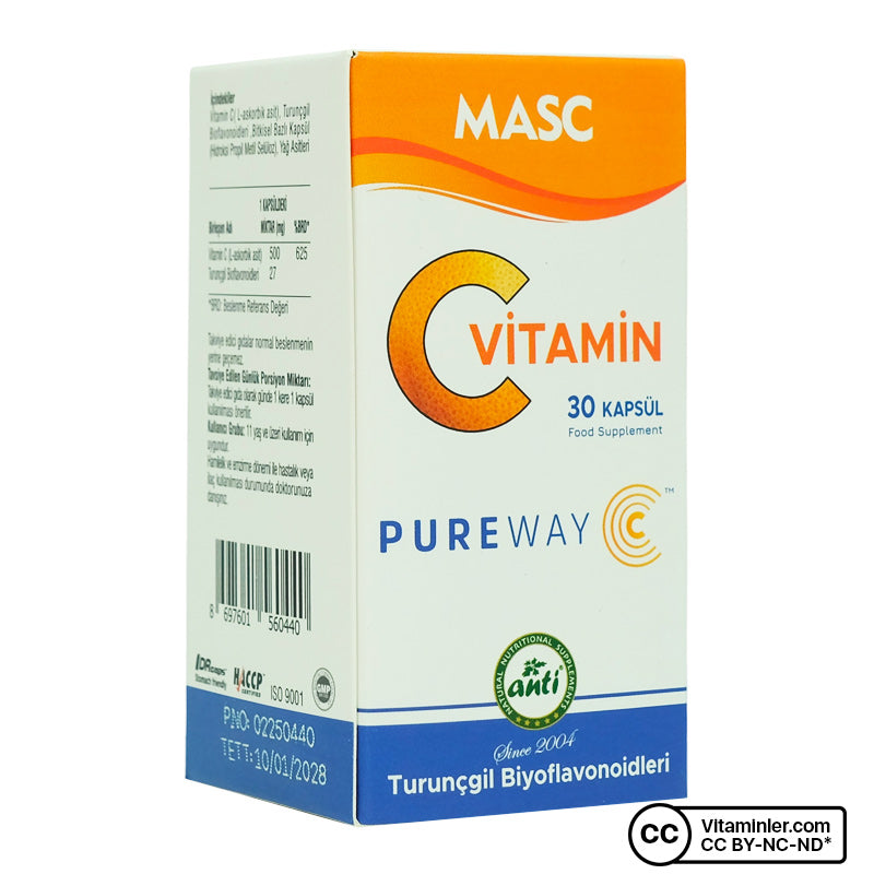 Pureway C فيتامين 30 كبسولة