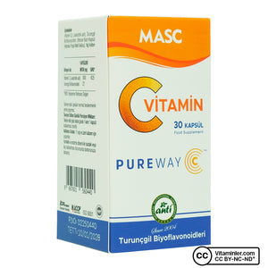 Pureway C فيتامين 30 كبسولة
