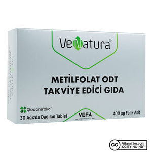 ميثيل فولات ODT 400 مكجم 30 قرصًا