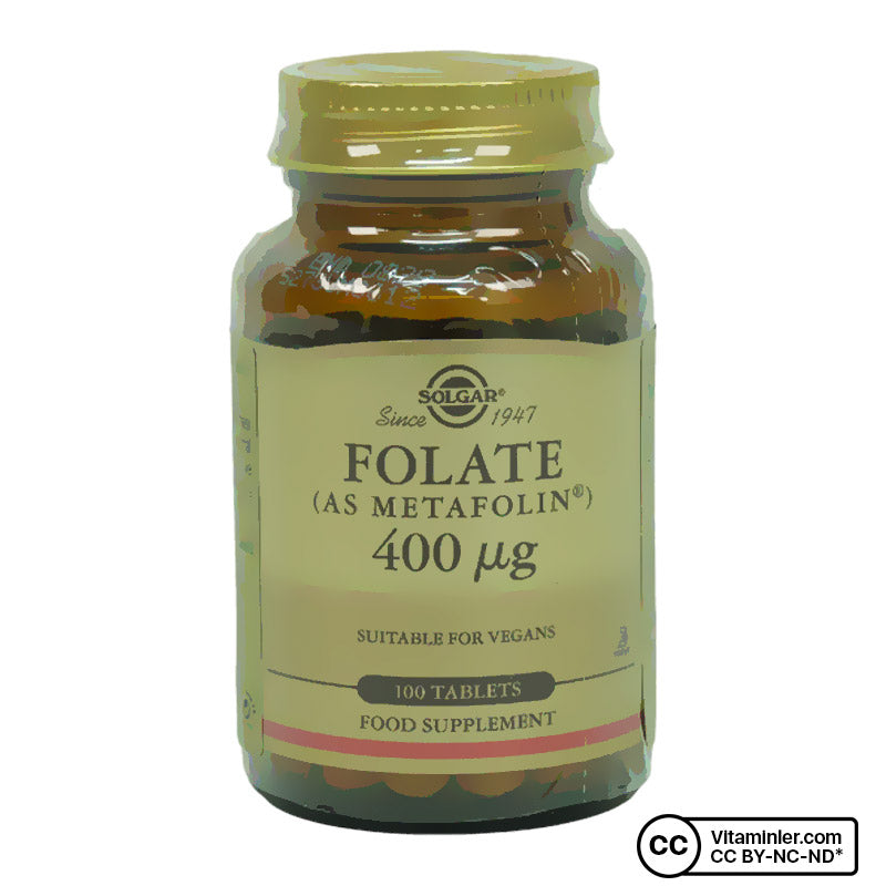 حمض الفوليك (Metafolin®) 400 مكجم 100 قرص