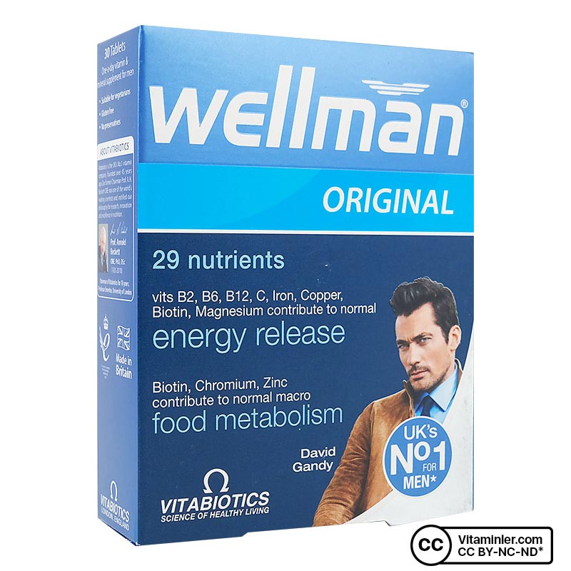 Wellman Original 30 قرصًا