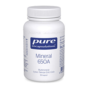 Pure Encapsulations Mineral 650A 90 كبسولة