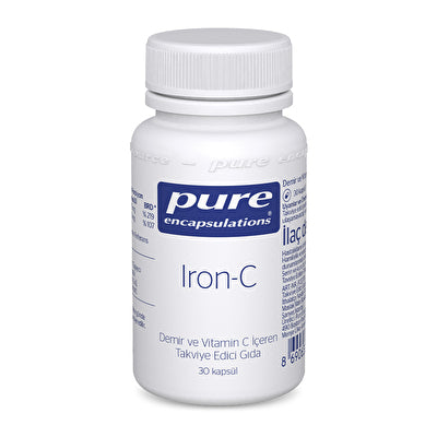 Pure Encapsulations Iron-C 30 كبسولة