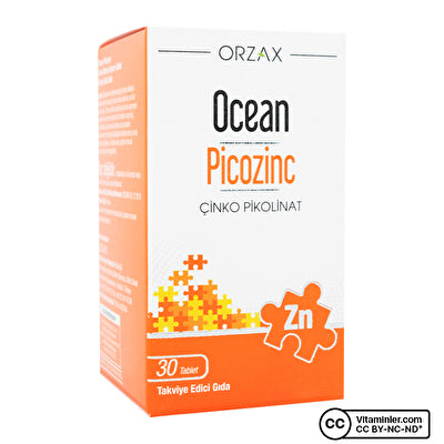 Ocean بيكوزينك بيكولينات الزنك 30 قرصًا